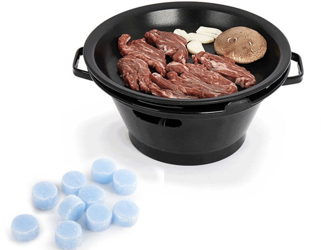 (새상품)  미니화로 소형 20cm 가정용 화로 고체연고 캠핑화로댜