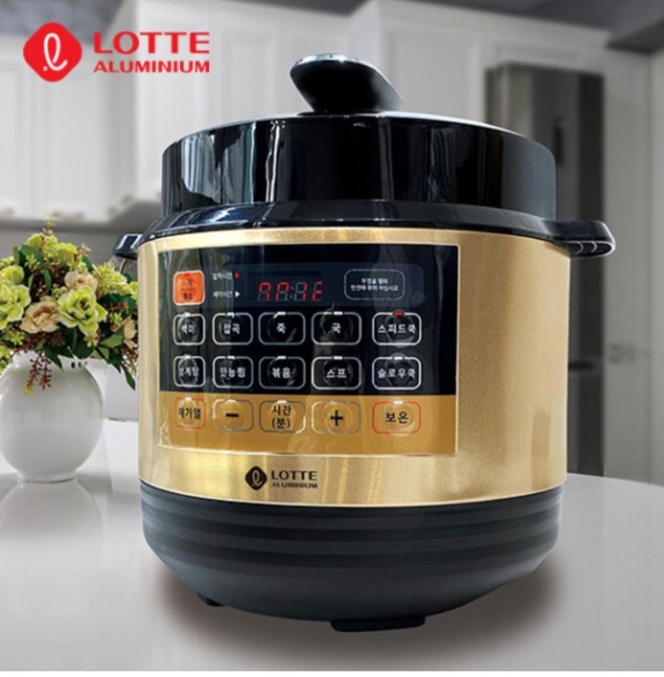 ✅무료배송✅ 롯데 스마트 만능 스테인레스 압력쿠커 6L 대용량 새상품