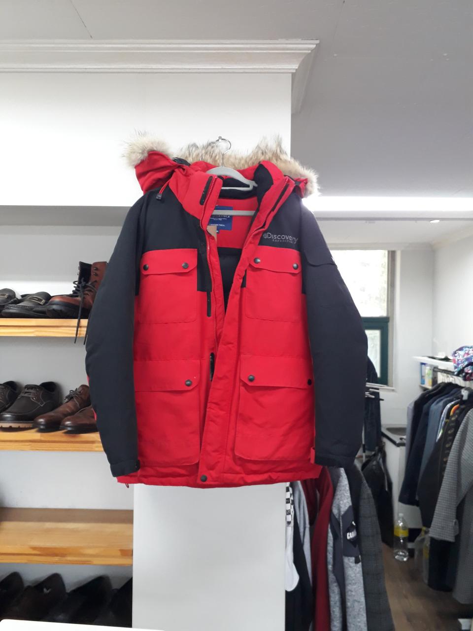 디스커버리 구스다운 패딩