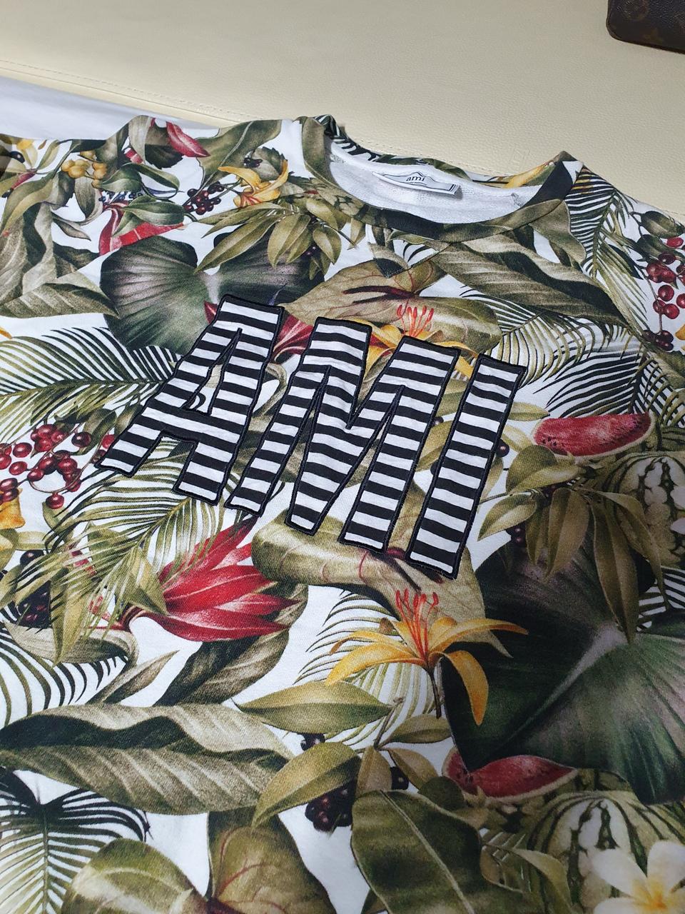 [아미] 플로랄 맨투맨, 새제품급