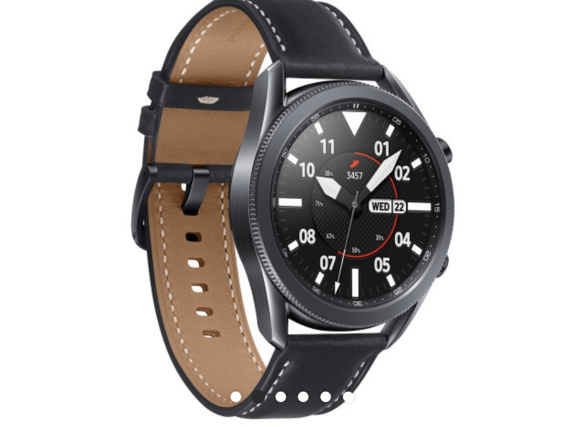 갤럭시워치3 45mm 블랙 블루투스 팝니다