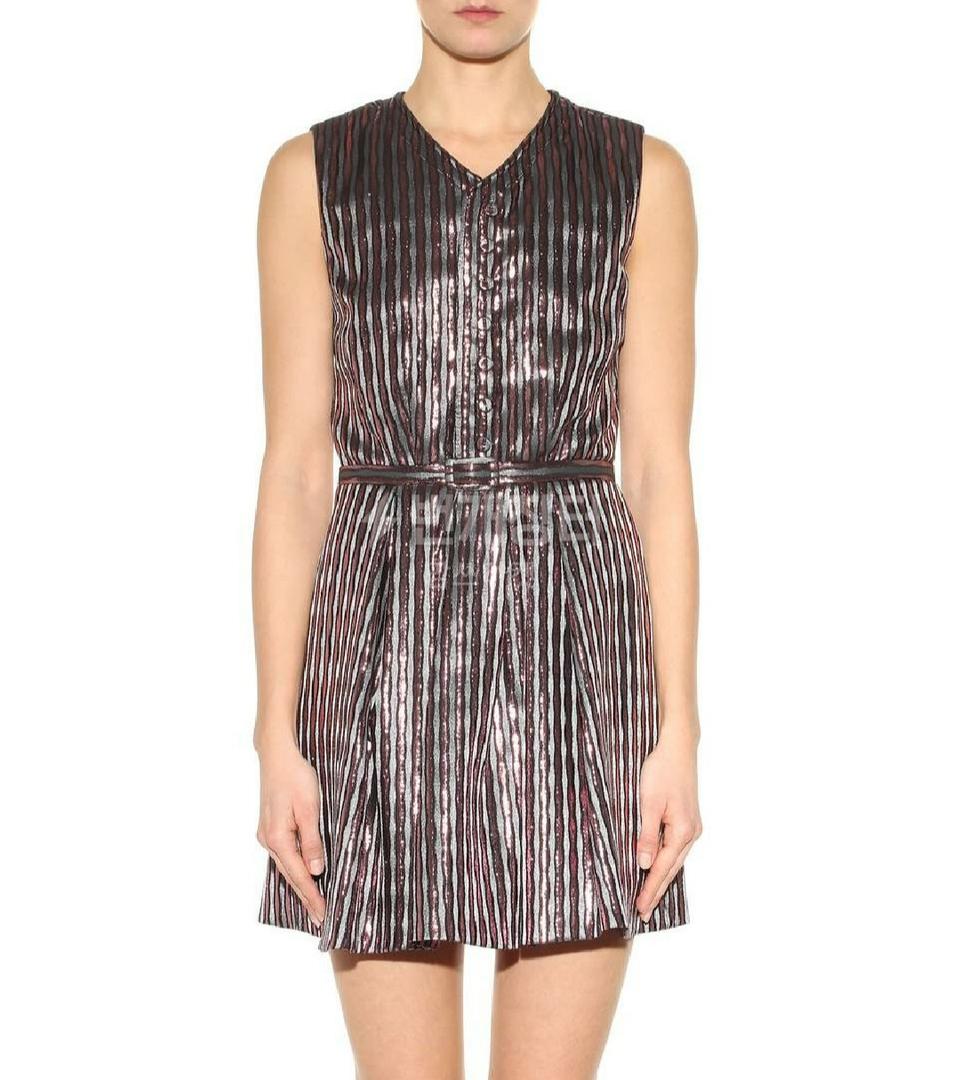 안전 (정품새상품)까르뱅메탈릭원피스