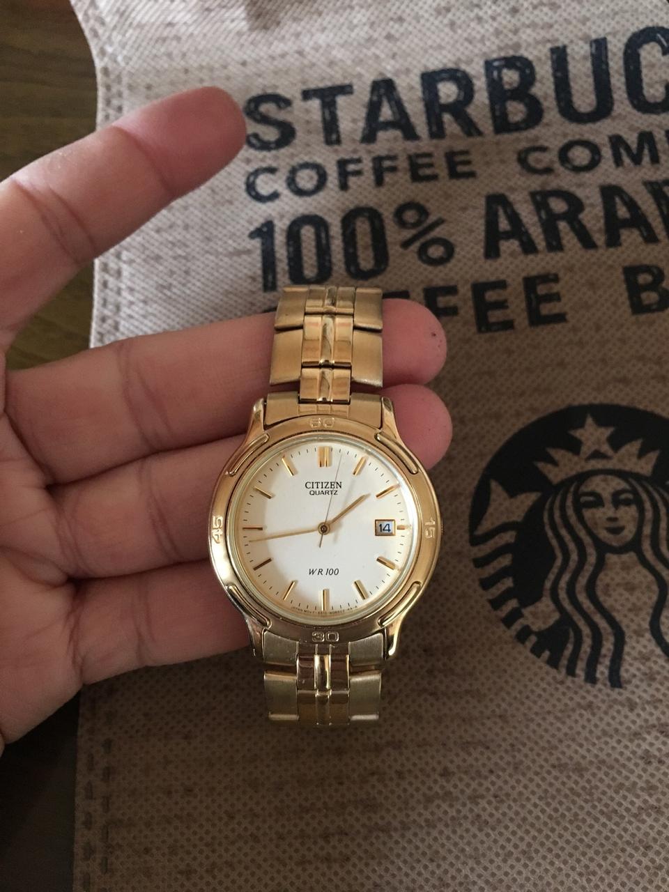 시티즌 빈티지 금장시계 남성시계