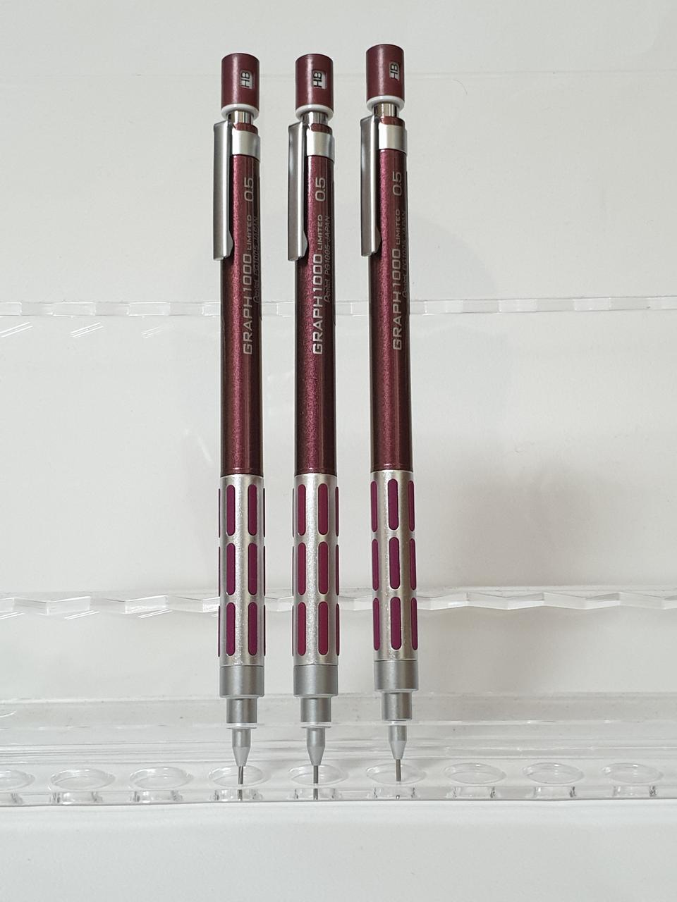 펜텔 그래프1000 리미티드8 펄레드 한정판 샤프 판매
