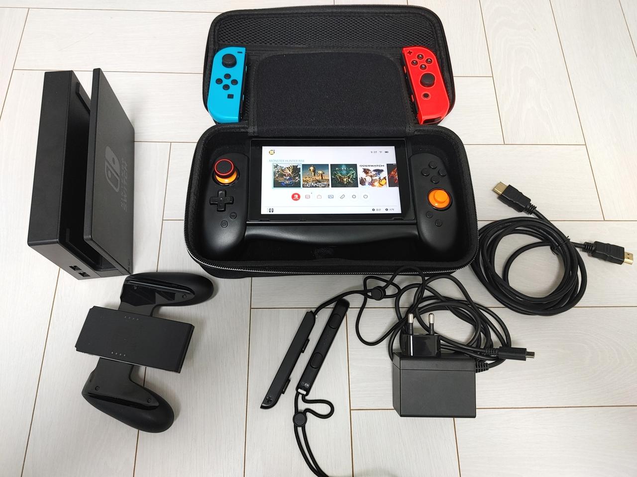 닌텐도 스위치 유료게임6개(트리거&가방포함)