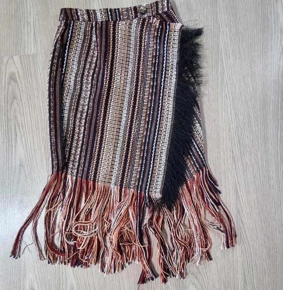 이청청 디자이너 라이 랩 트위드 스커트 55~55반