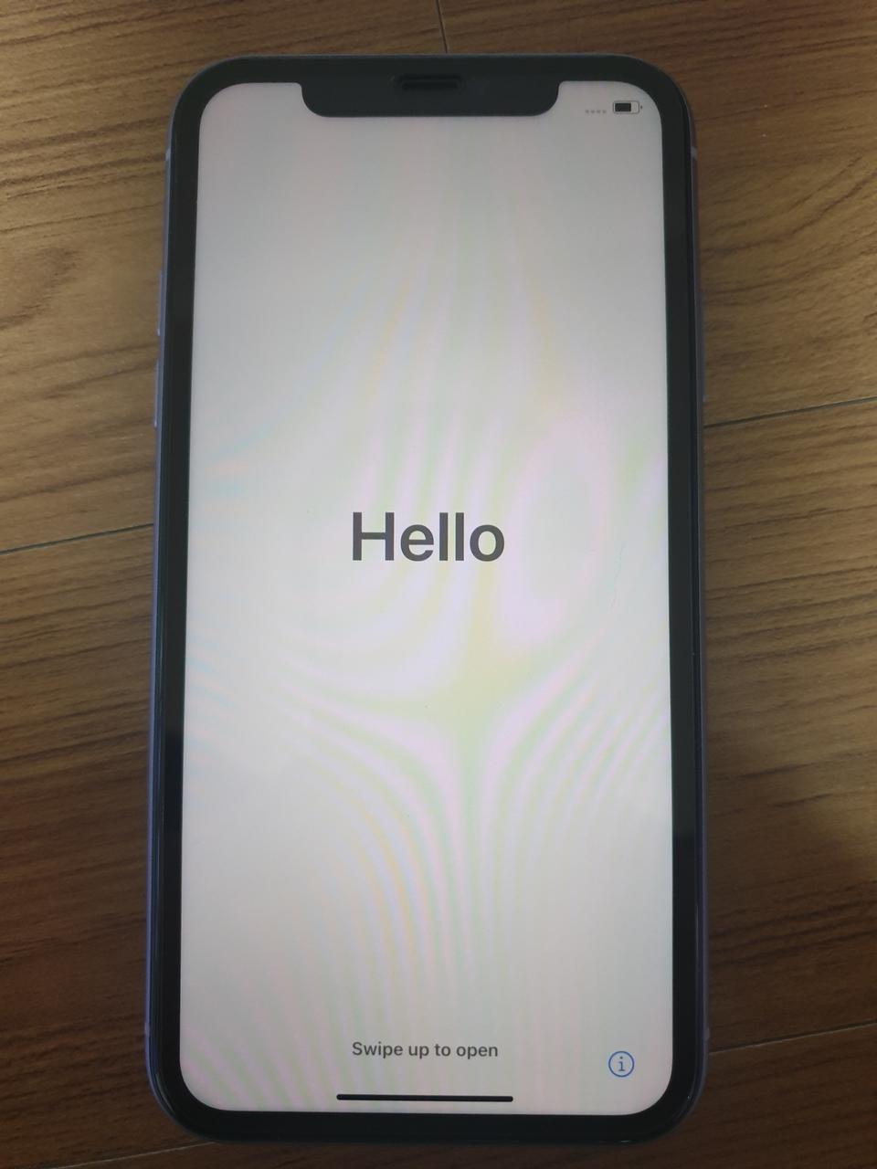 아이폰 11 퍼플 64G  리퍼 했어요. 새제품입니다