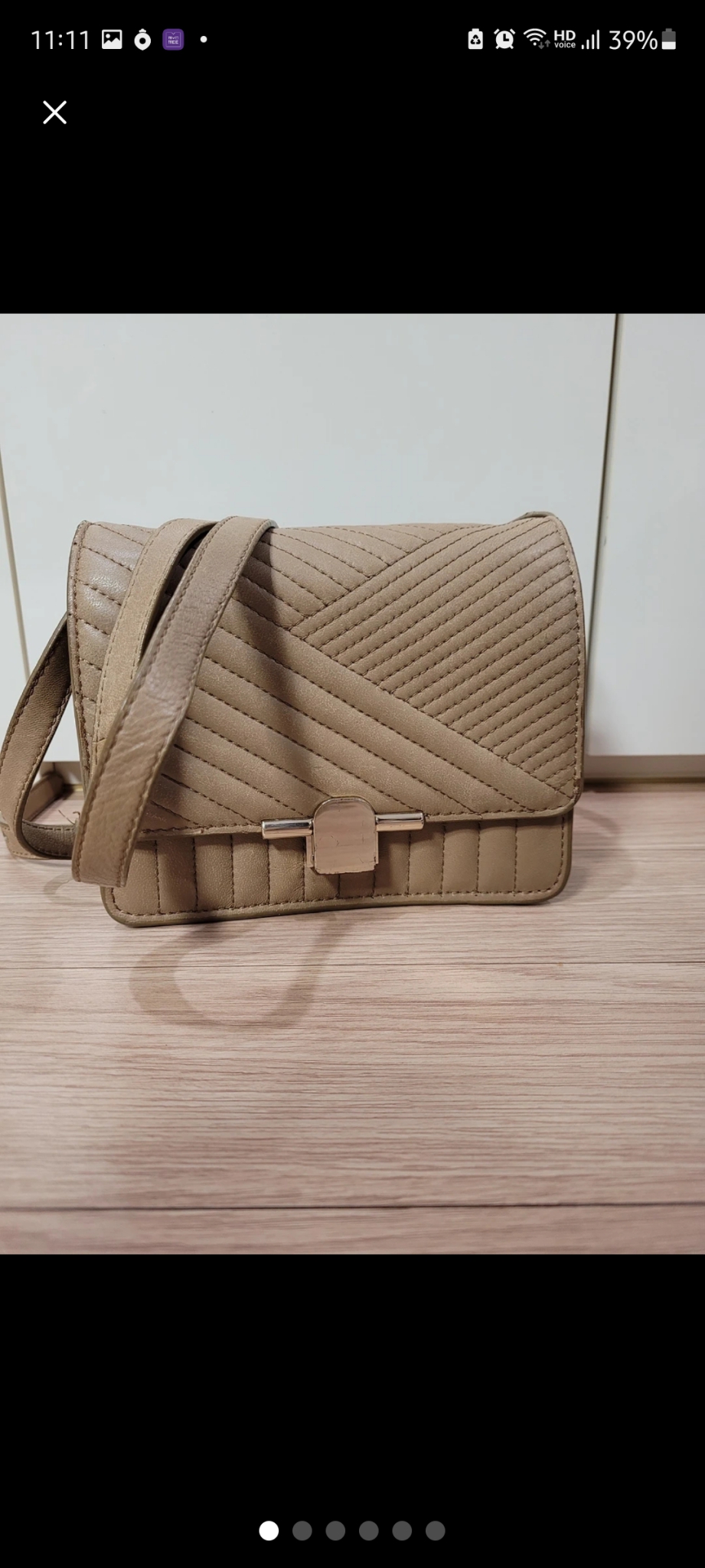 마시모두띠 양가죽 미니백