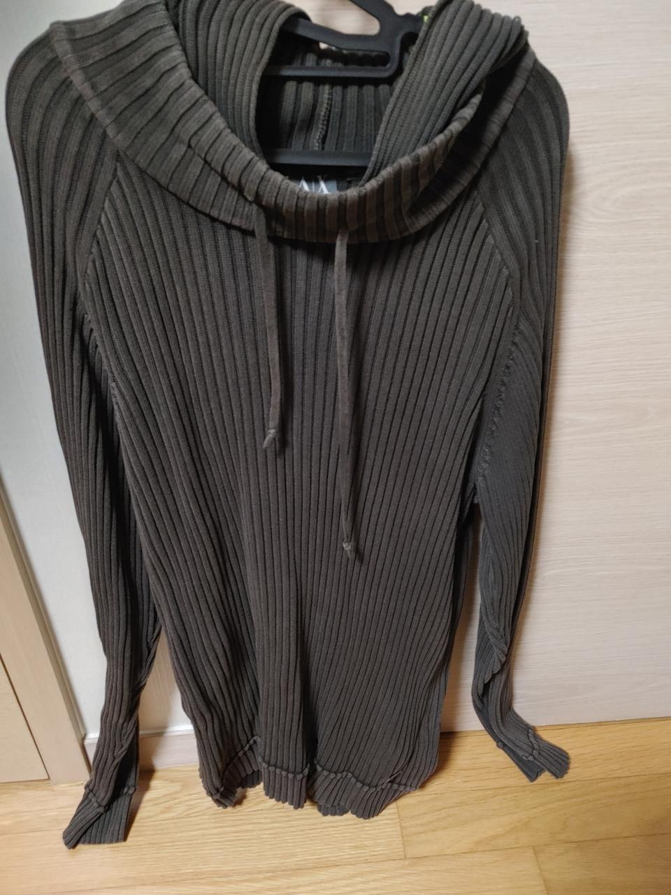 알마니 익스체인지 남성 롱후드 Large