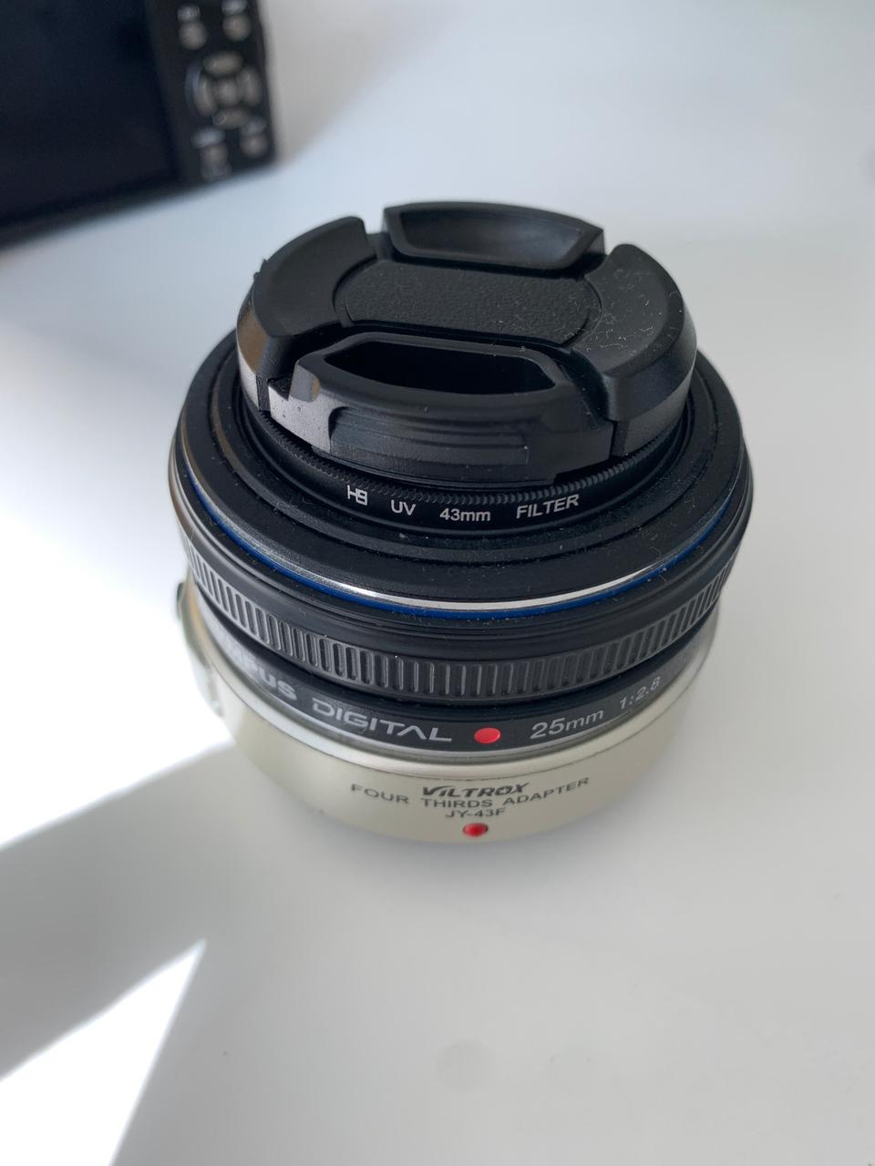 VILTROX 포서드 렌즈변환어댑터 포서드렌즈 25mm f2.8 단렌즈