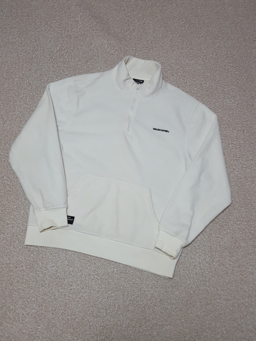 그루브라임 반집업 후리스