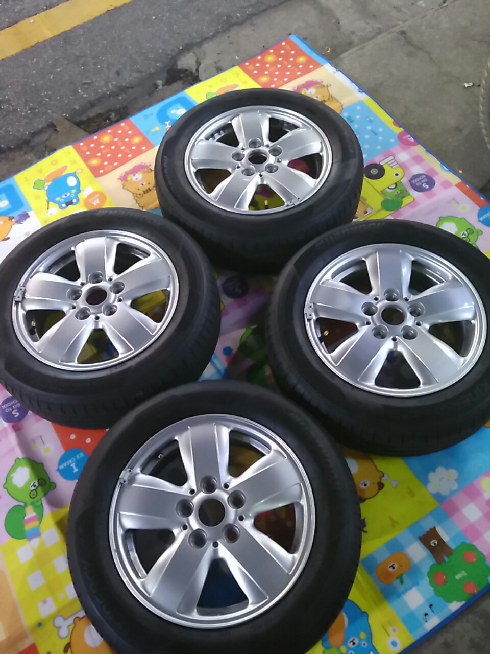 미니 골프 아우디 벤츠 휠 타이어 