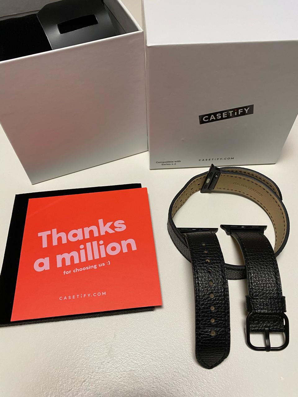 케이스티파이 애플 와치 38mm 스트랩