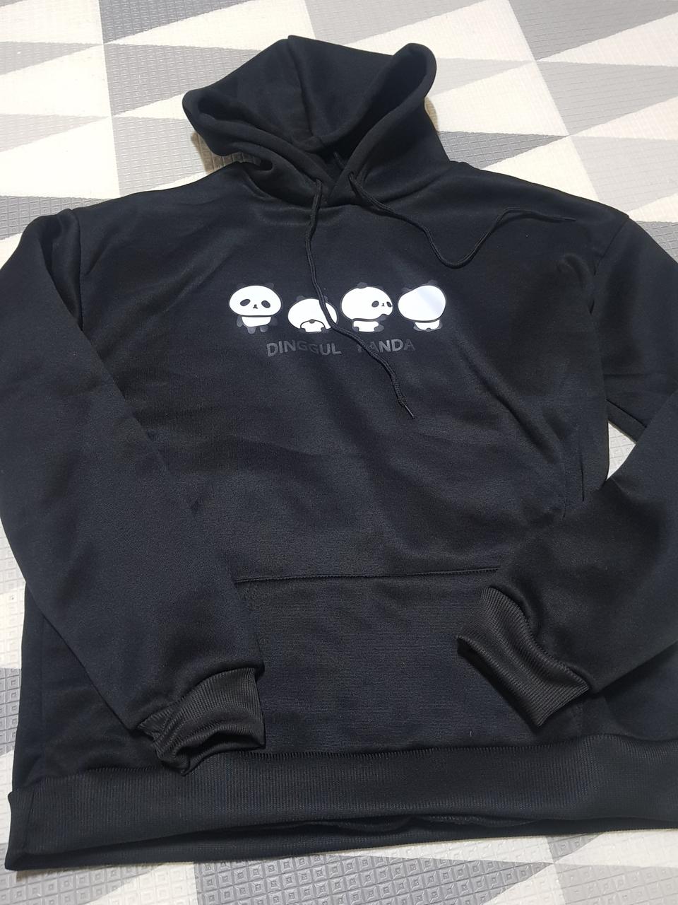 새상품 블랙색상  여성 후드티 55사이즈