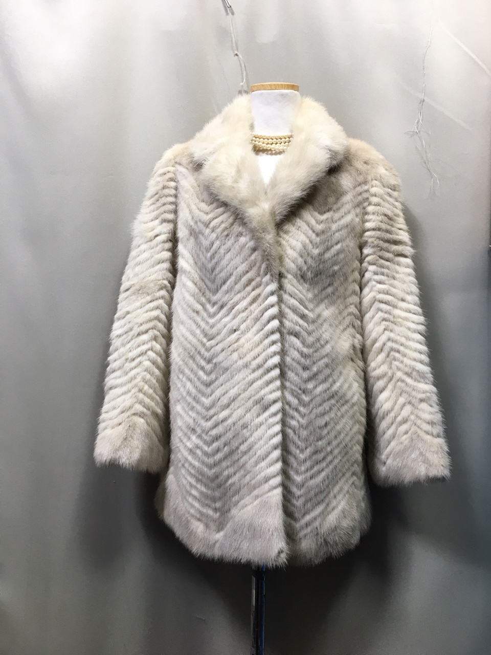 리얼폭스 여우털 코트.모피