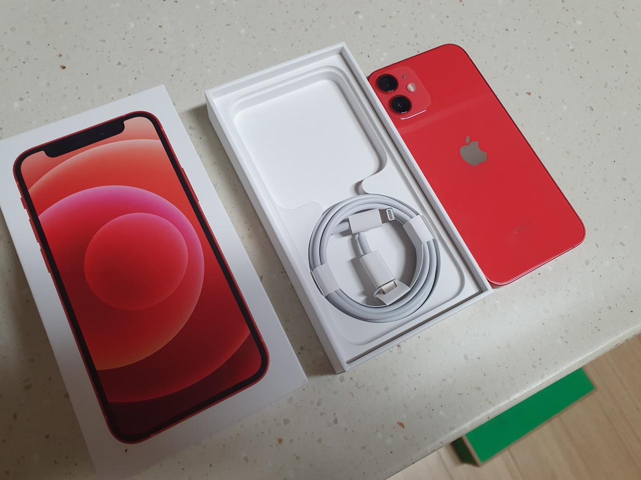 애플 아이폰 12 미니 레드 128기가 리퍼폰