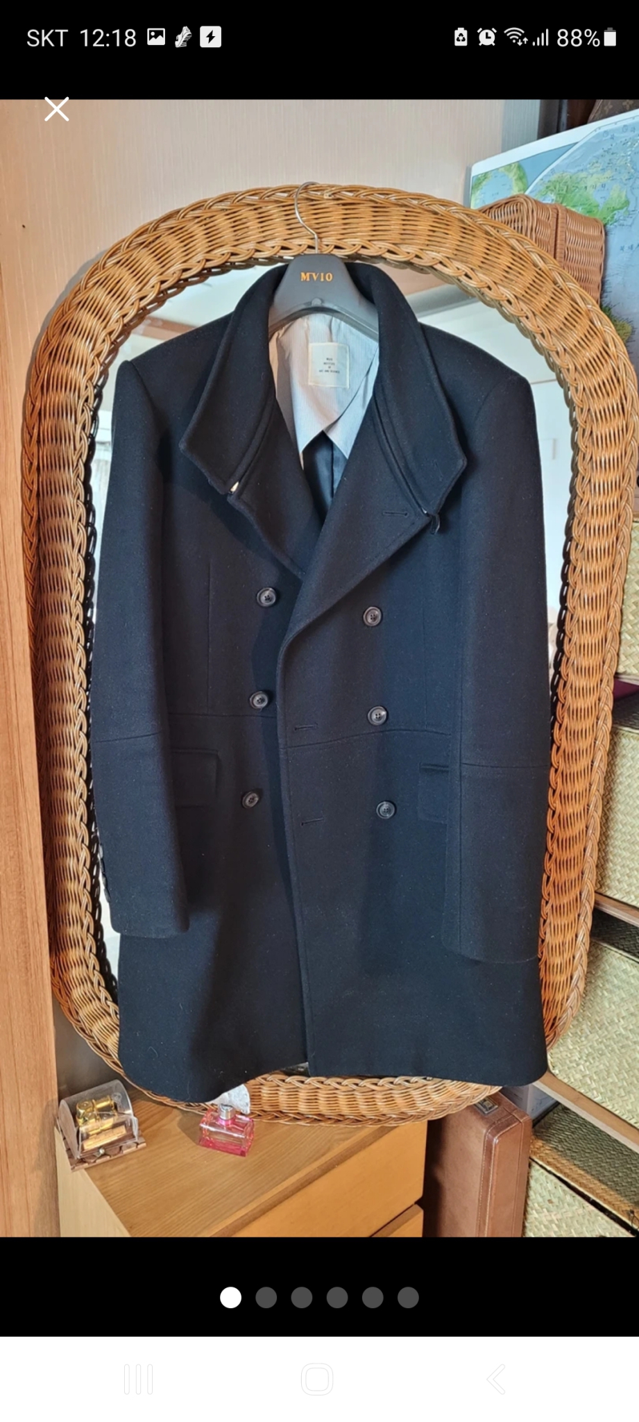 (110)MVIO캐시미어 모직 코트