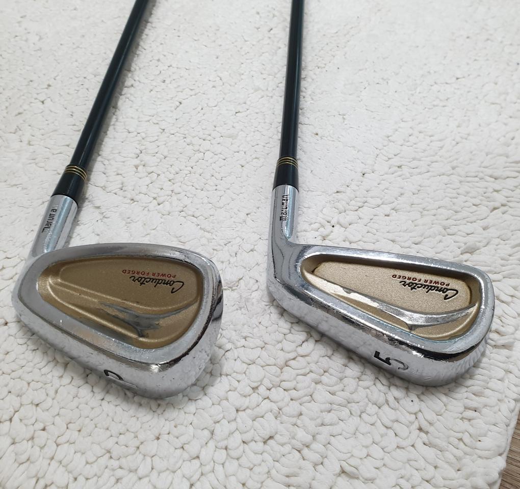 정품 마루망 아이언 그라파이터 2개몽땅 골프채 스크린 연습장 등