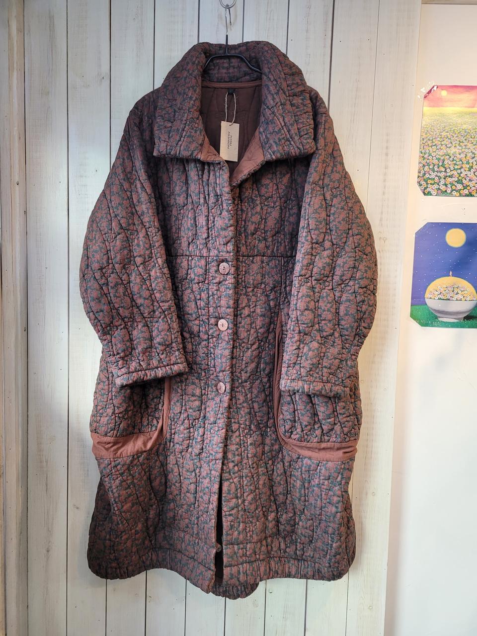 누빔 롱코트(프리사이즈)