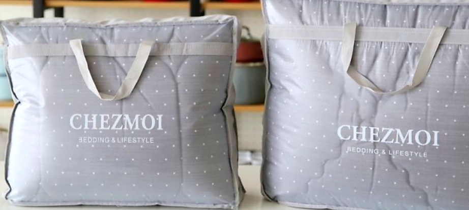 쉐모아 콜로뉴 마이크로 차렵이불 싱글과 퀸사이즈