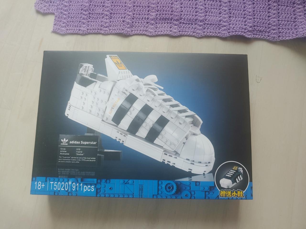 레고 아디다스 슈퍼스타10282 호환