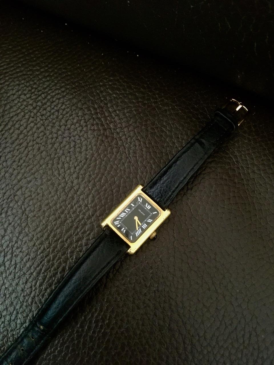 밸진 (valgine) 여성 명품 탱크 수동 시계