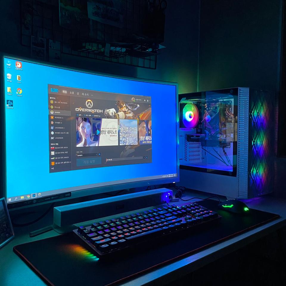 실사진 게이밍풀셋 최저가 정직 판매 합니다