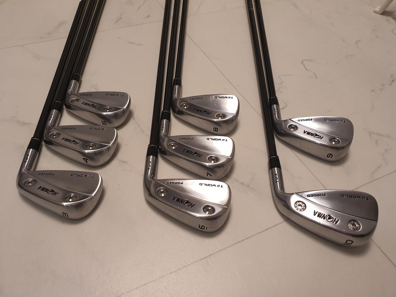 혼마 TW X 아이언 3-10 8pc 비자드 샤프트 85S