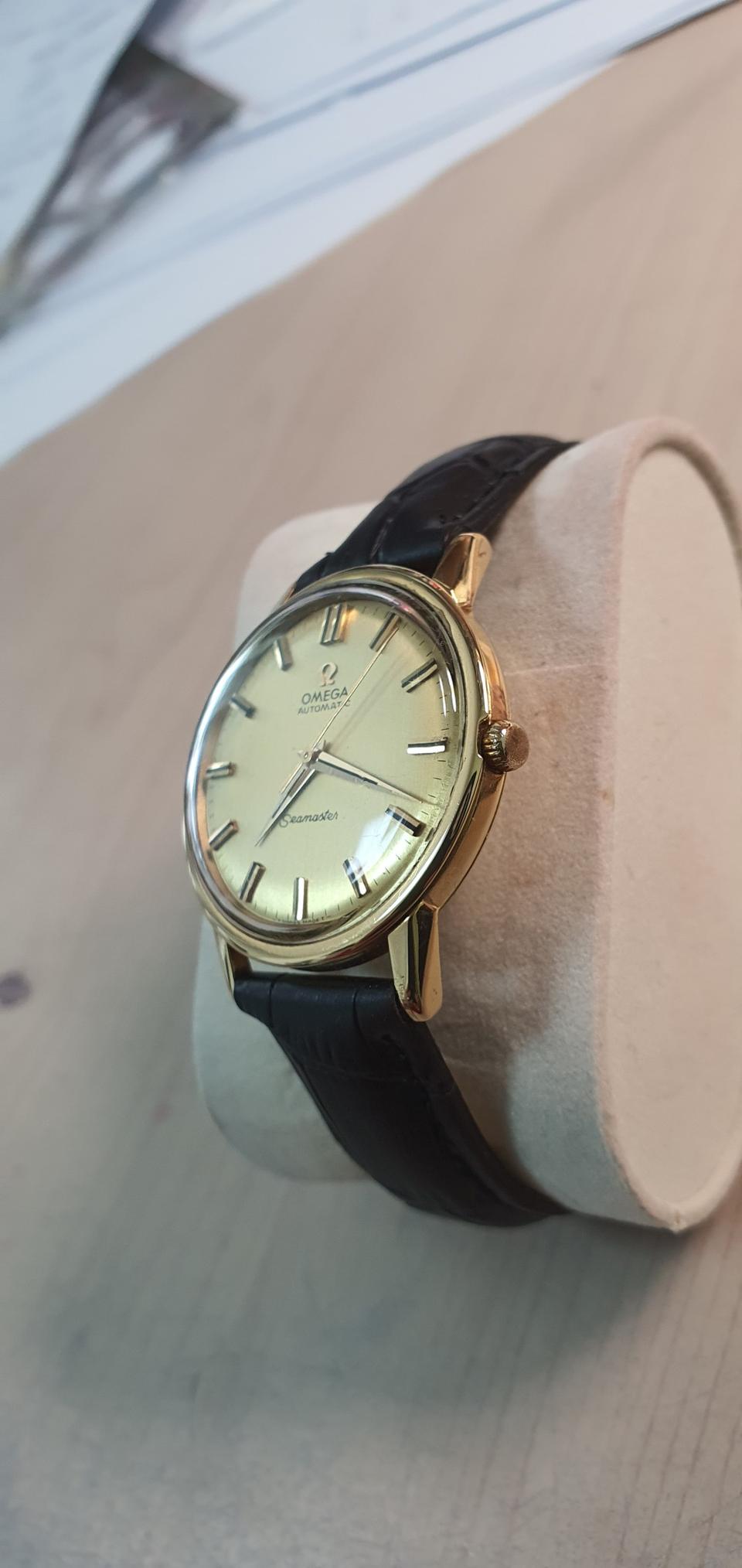18K 오메가 씨마스터 빈티지