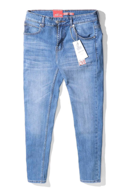 라코스테 연청바지