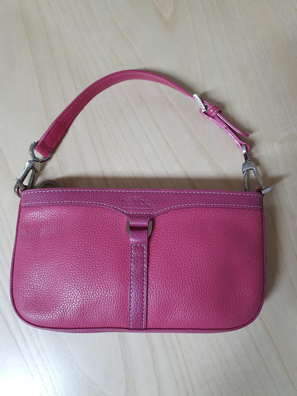 정픰)롱샴 레더 미니백