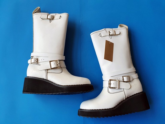 명품 요스케 가죽부츠 새제품