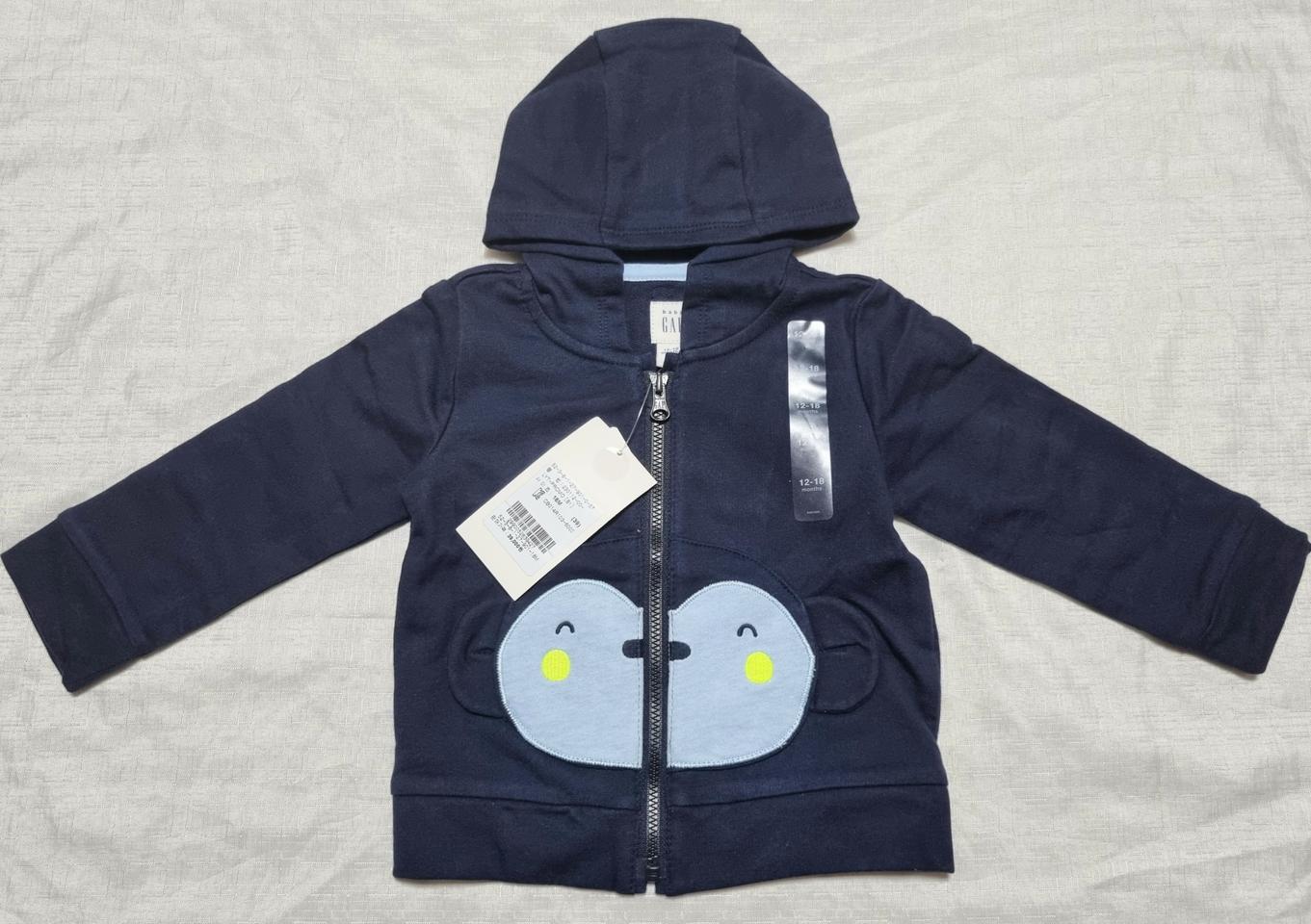 베이비갭 후드집업 사이즈 6~12개월, 12~18개월, 18~24개월