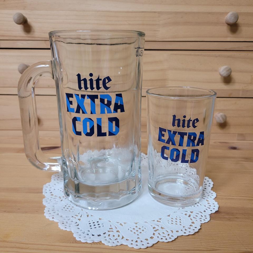 하이트 콜드 생맥주컵