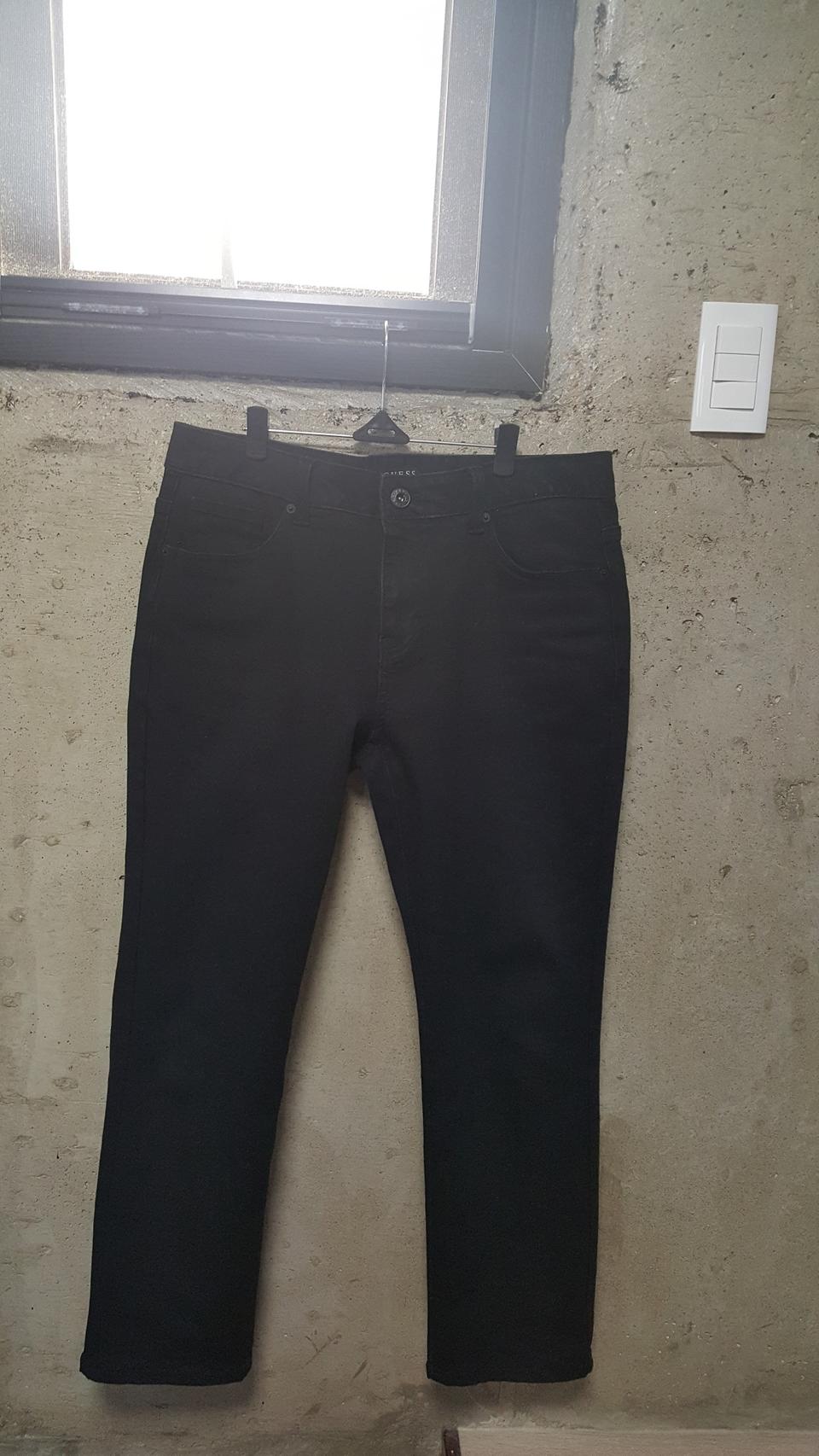 게스 남성 청바지 34  블랙진