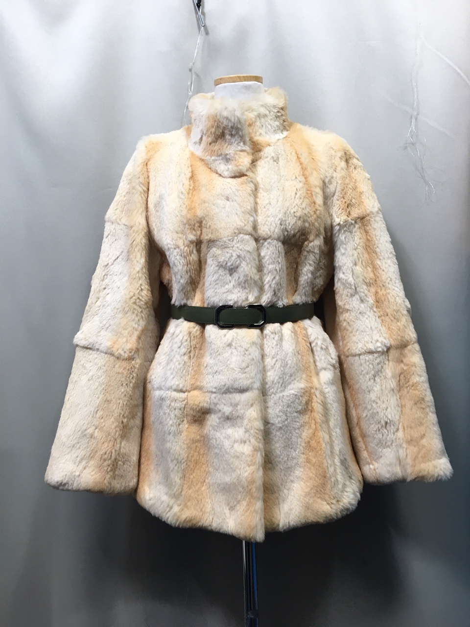토끼털 코트.모피