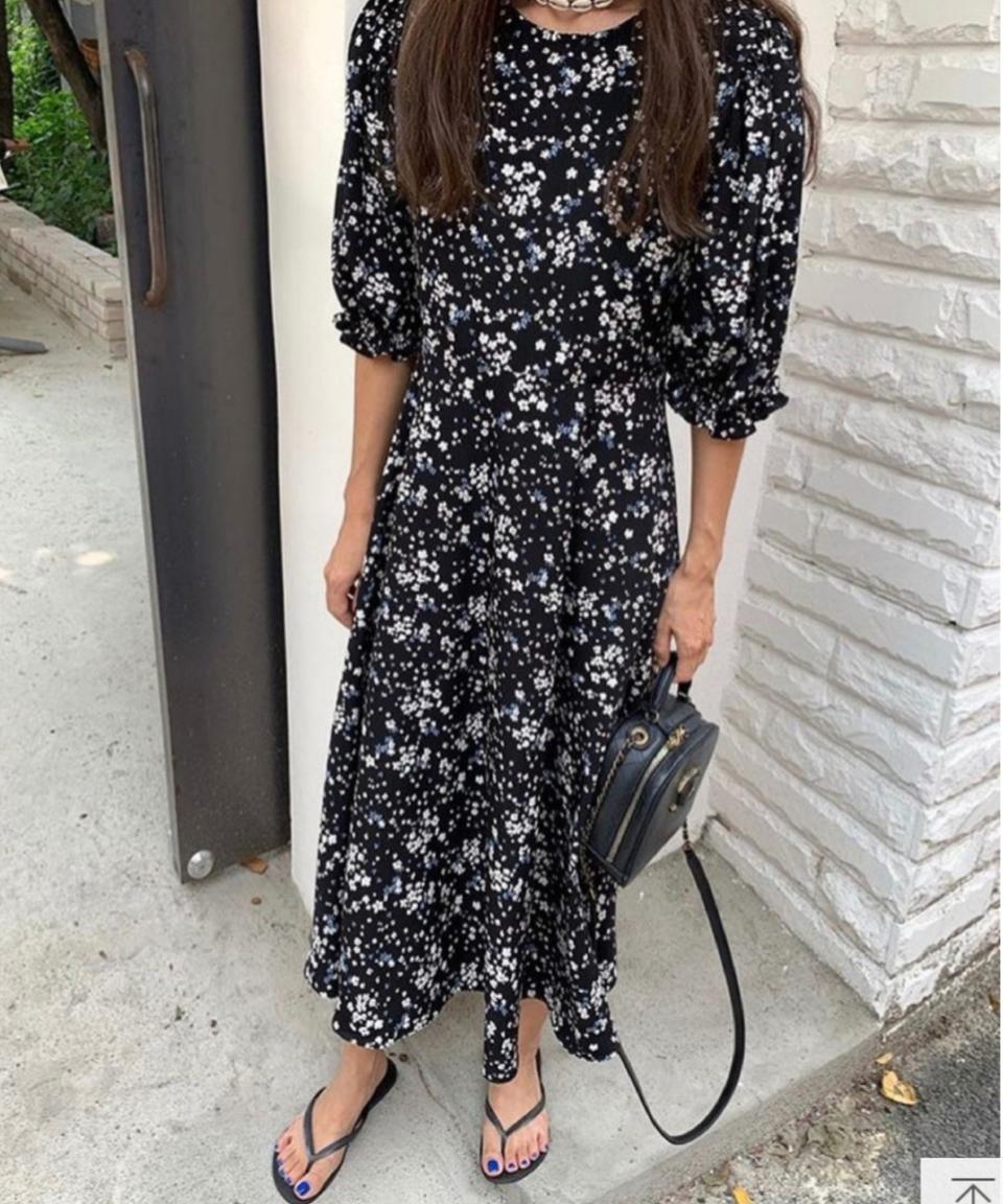 플로랄 원피스 (새상품)