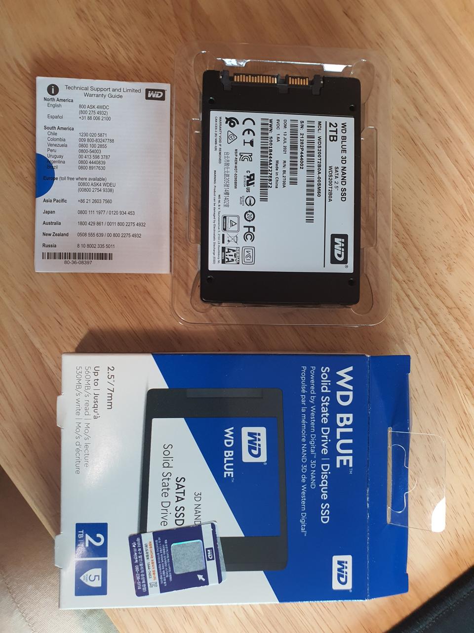 WD SSD 2TB