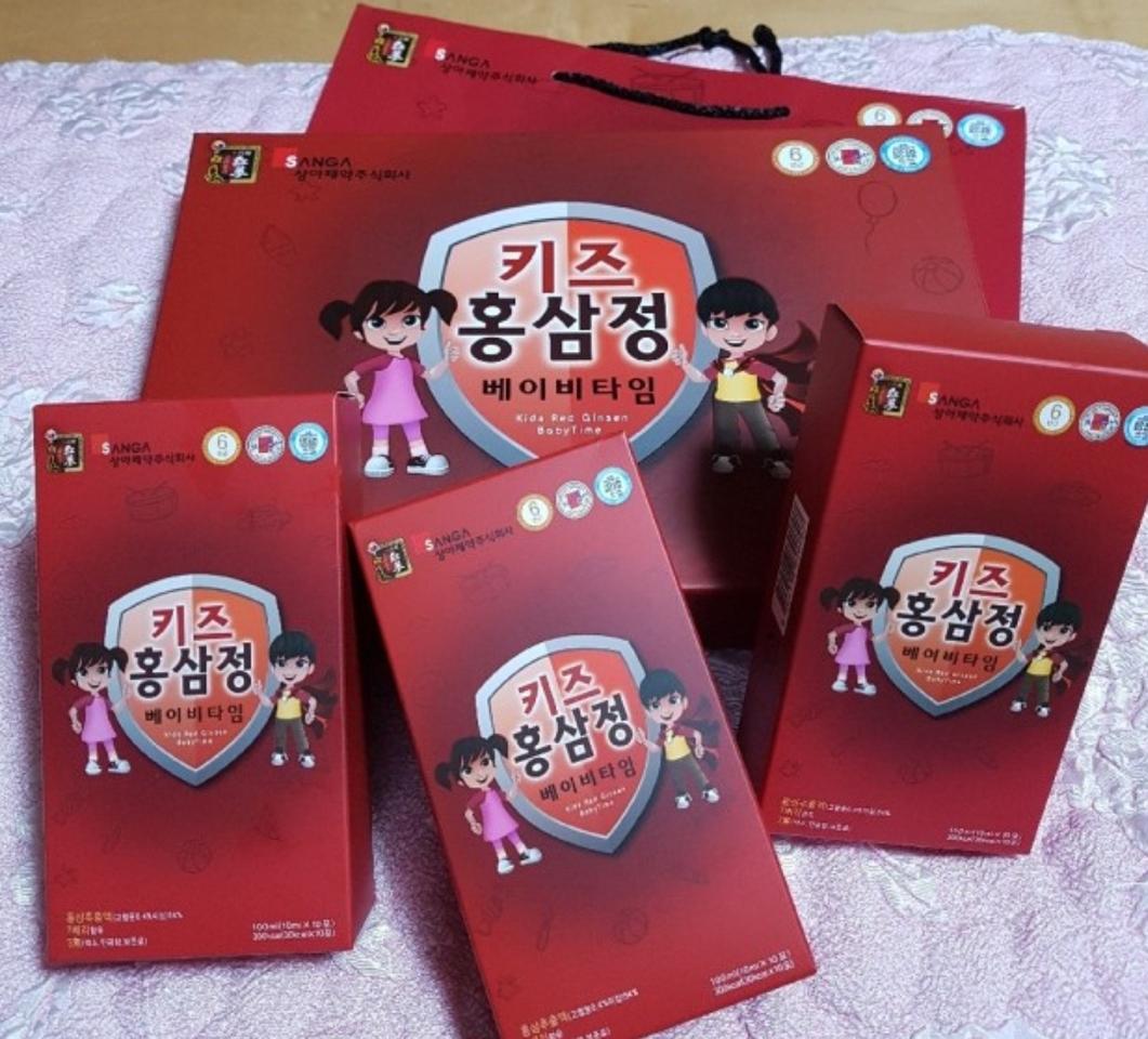 상아제약 키즈홍삼정 베이비타임