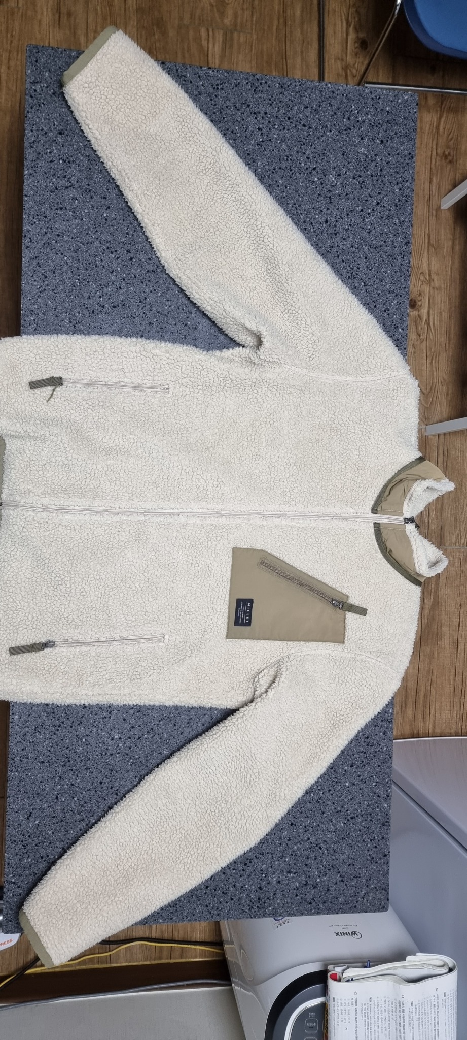 밀레 여성용 양털 후리스 플리스 자켓