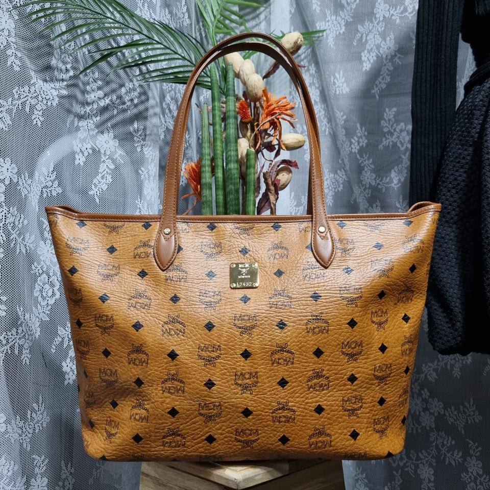 MCM비세토스꼬냑숄더백/95%새것