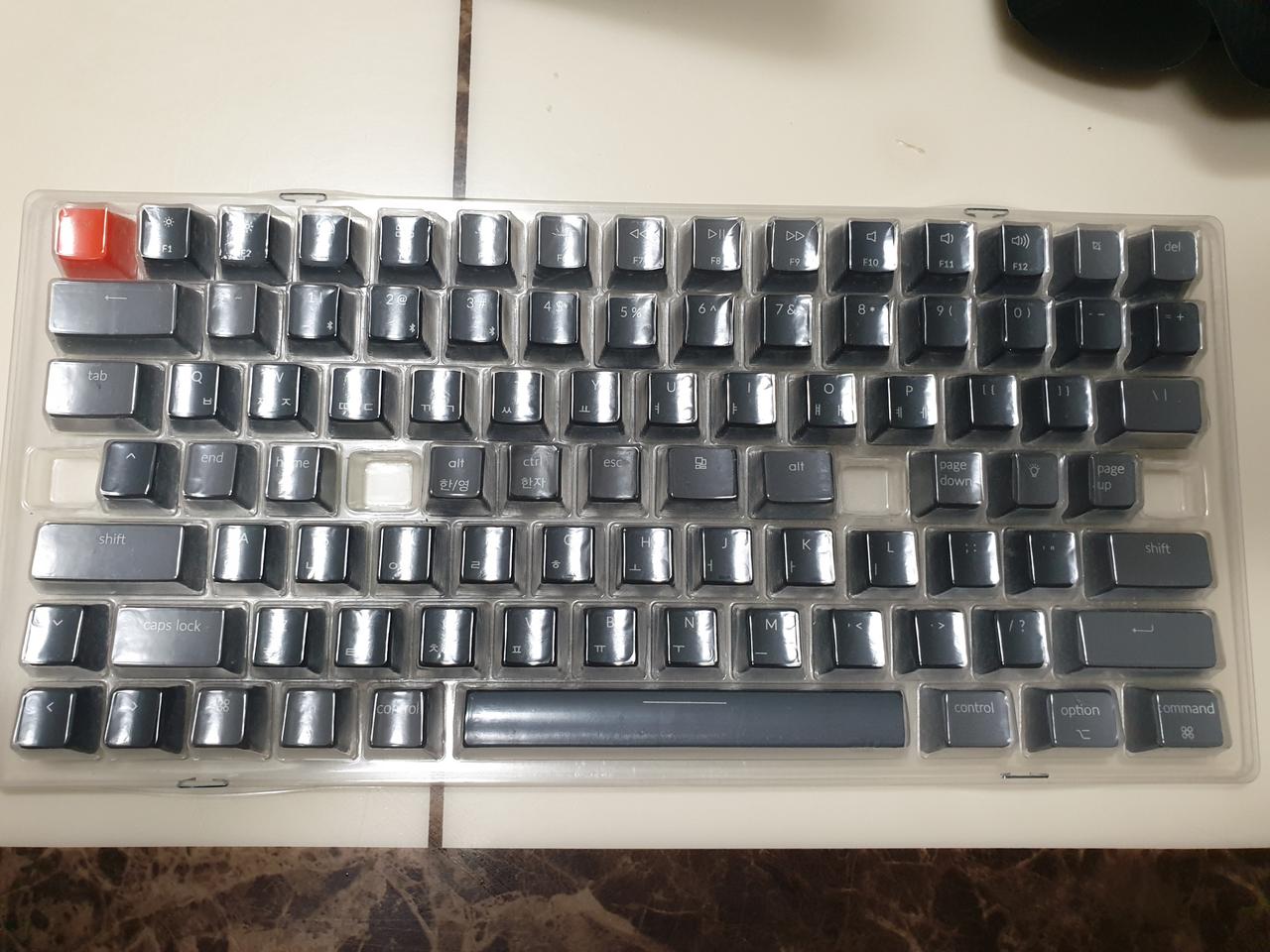 미개봉) 키크론 k2 키캡!