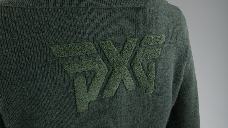 PXG 풀집 숄 콜라 스웨터 -Women's Full-Zip Shawl Sweater