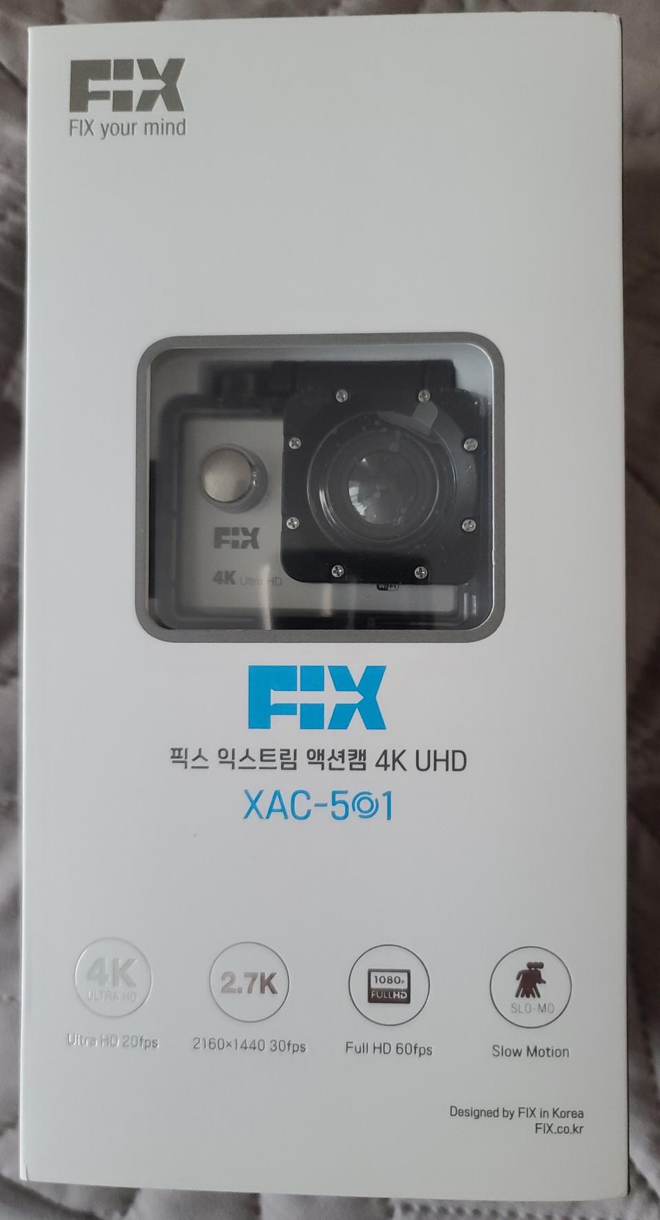 픽스 익스트림 액션캠 4K UHD XAC-501