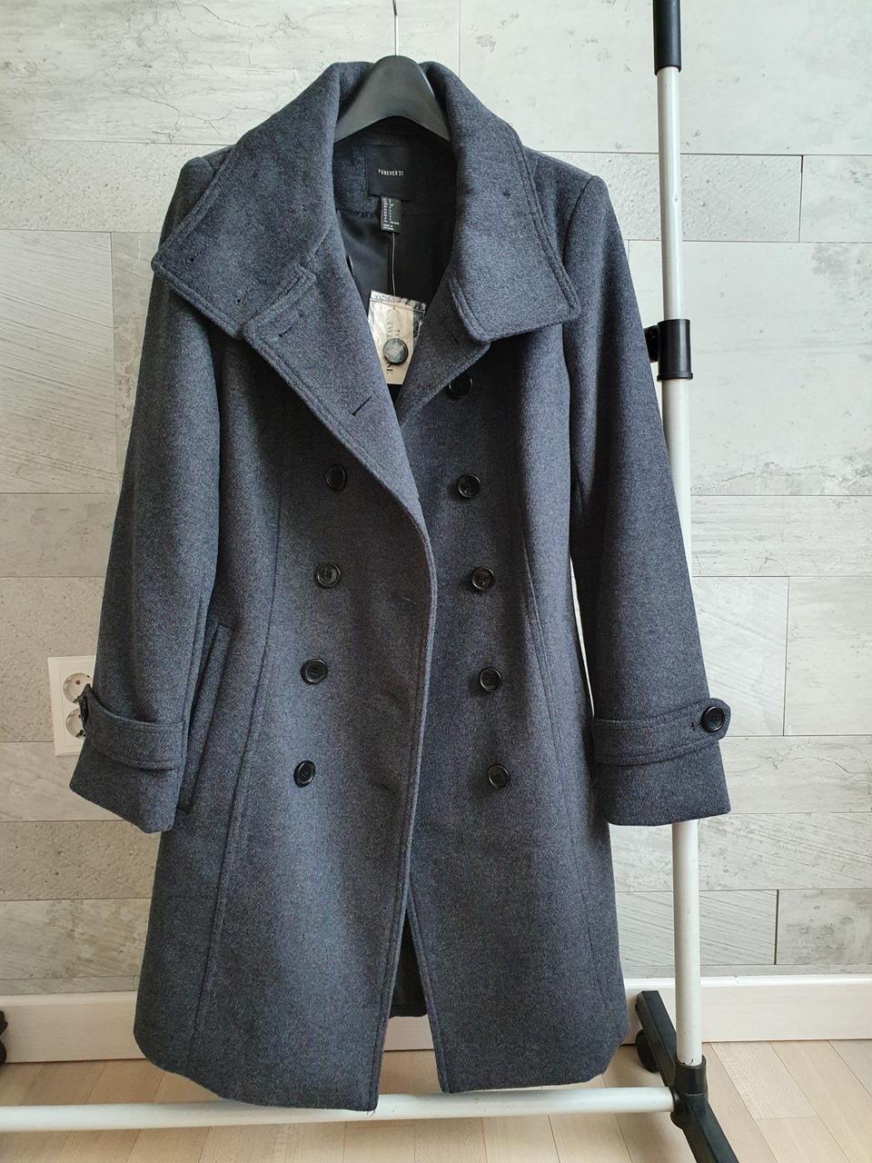 (택있는 새상품)코트 포에버21 S사이즈