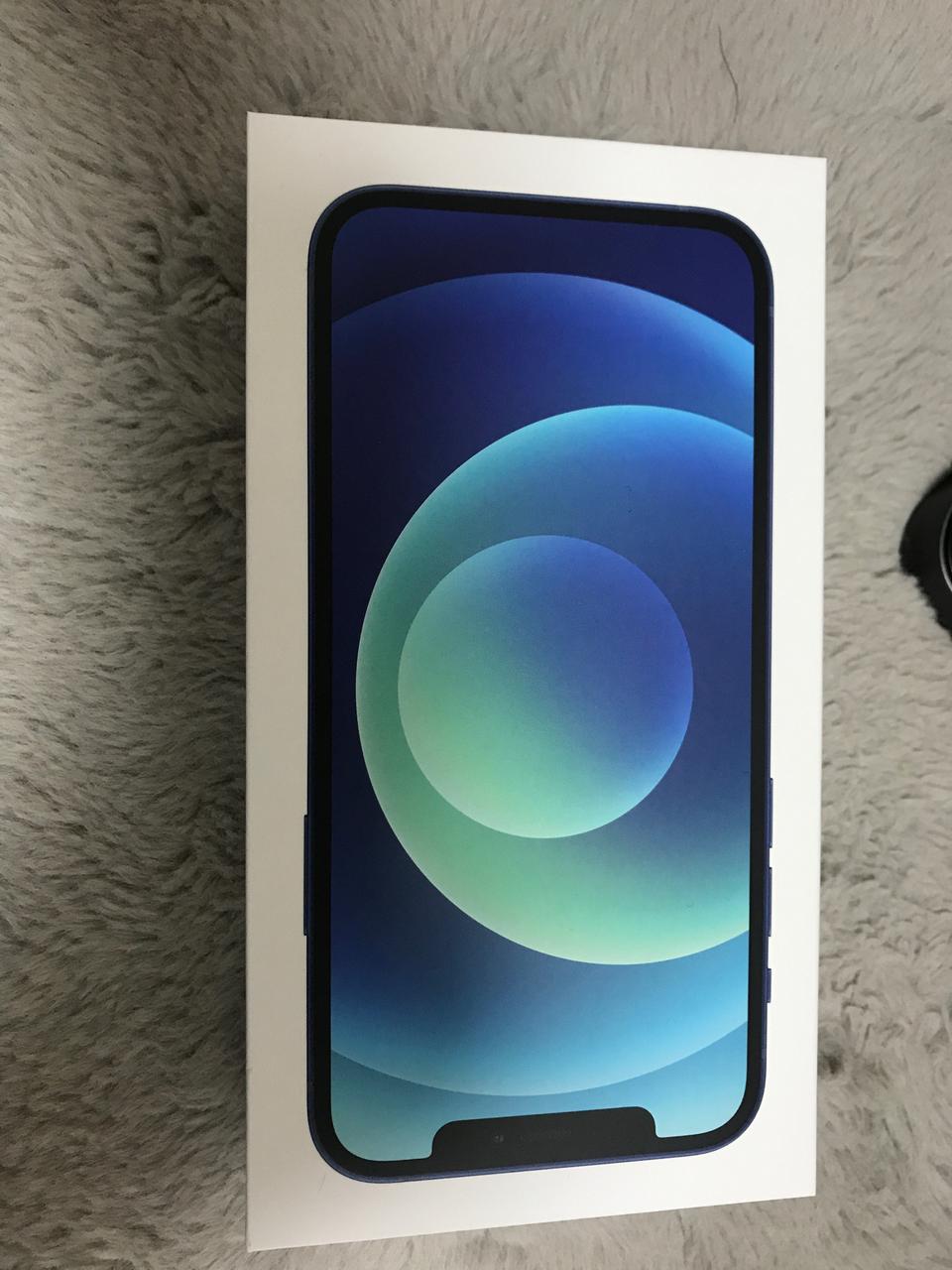 미사용 단순개봉 아이폰12블루128