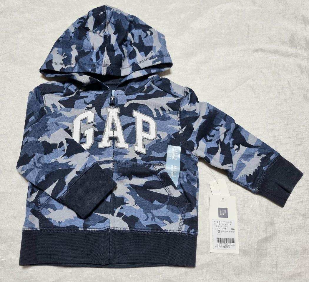 베이비갭 후드집업 사이즈 18~24개월 (새상품)