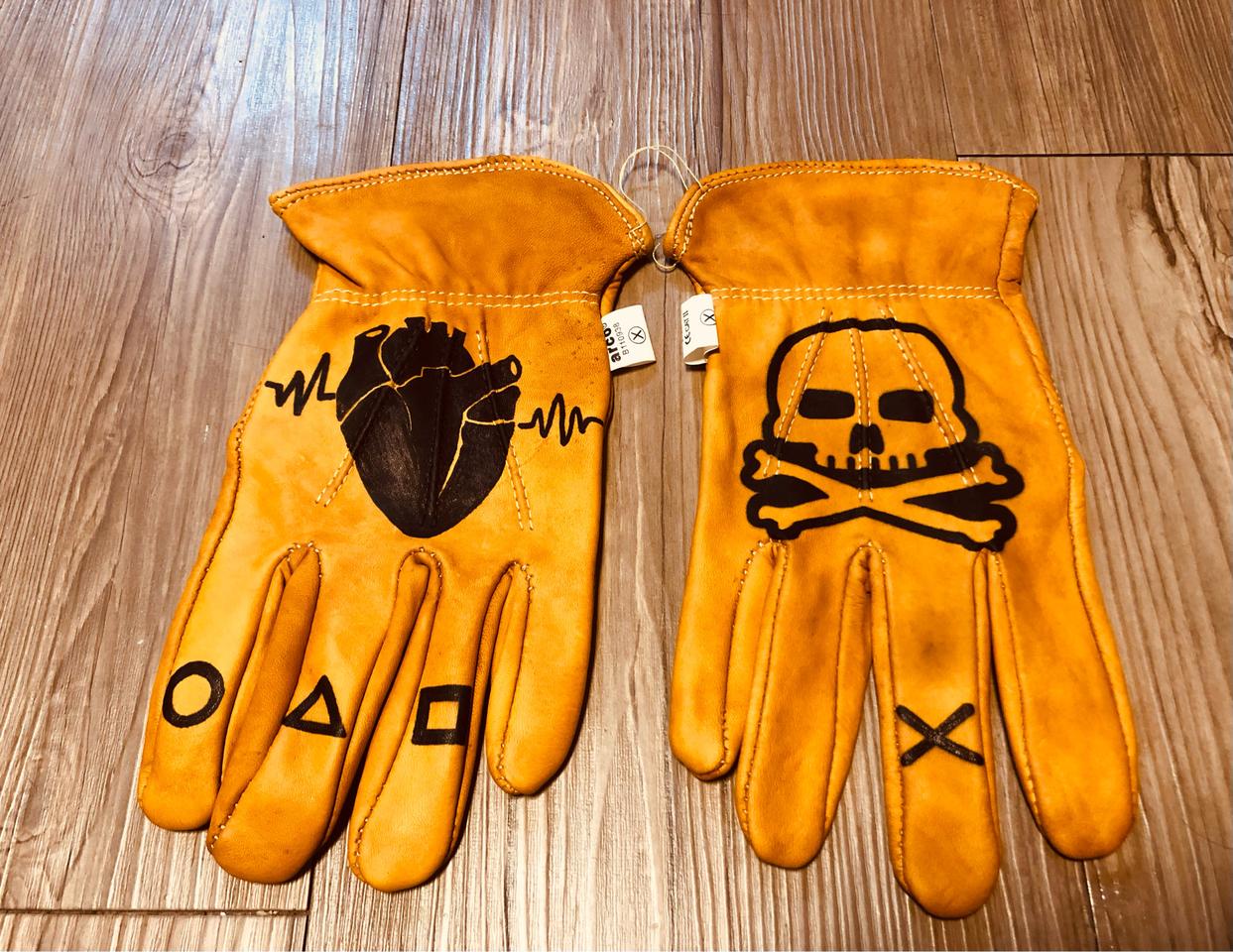 (새제품)클래식 바이크 장갑 커스텀