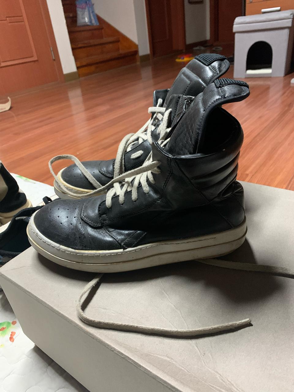 릭오웬스 모노크롬 지오바스켓