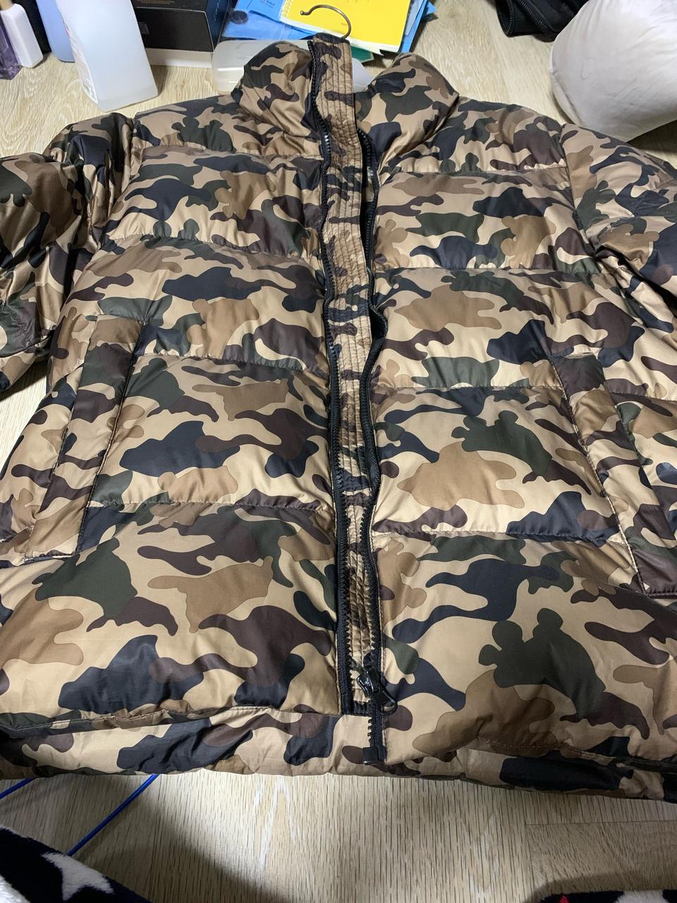 탐텐 밀리터리 패딩